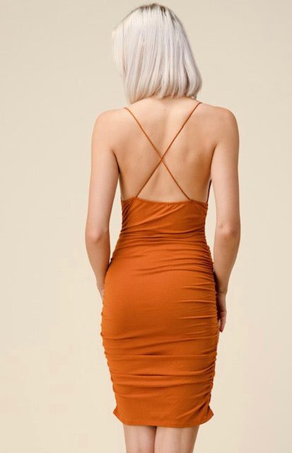 Cross Back Mini Dress – StylesbyGeny